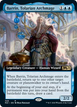 Barrin, Tolarian Archmage - Core Set 2021