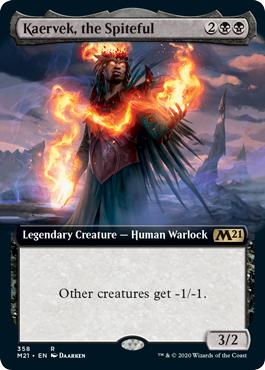 Kaervek, the Spiteful - Core Set 2021