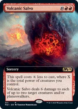 Volcanic Salvo - Core Set 2021