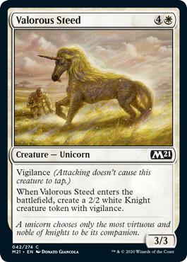 Valorous Steed - Core Set 2021