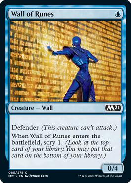 Wall of Runes - Core Set 2021