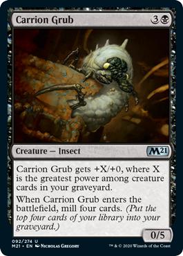 Carrion Grub - Core Set 2021