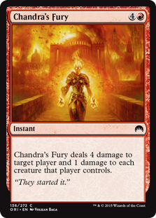 Chandra's Fury - Magic Origins