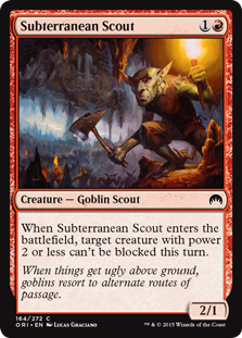 Subterranean Scout - Magic Origins