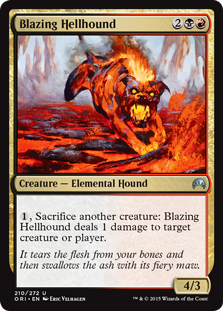 Blazing Hellhound - Magic Origins