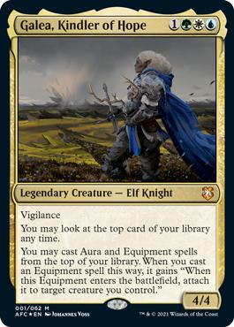 Galea, Kindler of Hope - Adventures in the Forgotten Realms Commander