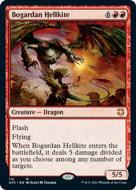 Bogardan Hellkite - Adventures in the Forgotten Realms Commander