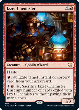 Izzet Chemister - Adventures in the Forgotten Realms Commander