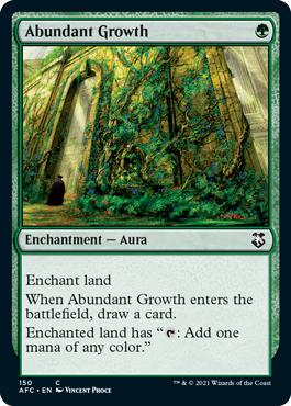 Abundant Growth - Adventures in the Forgotten Realms Commander