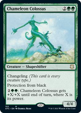 Chameleon Colossus - Adventures in the Forgotten Realms Commander