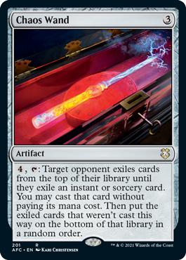 Chaos Wand - Adventures in the Forgotten Realms Commander