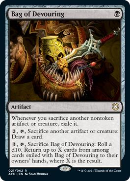 Bag of Devouring - Adventures in the Forgotten Realms Commander