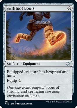 Swiftfoot Boots - Adventures in the Forgotten Realms Commander