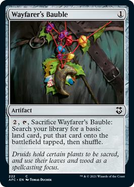 Wayfarer's Bauble - Adventures in the Forgotten Realms Commander