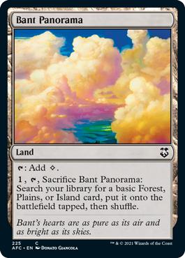 Bant Panorama - Adventures in the Forgotten Realms Commander