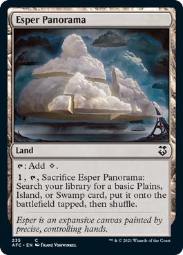 Esper Panorama - Adventures in the Forgotten Realms Commander