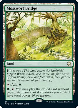 Mosswort Bridge - Adventures in the Forgotten Realms Commander