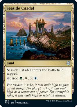 Seaside Citadel - Adventures in the Forgotten Realms Commander