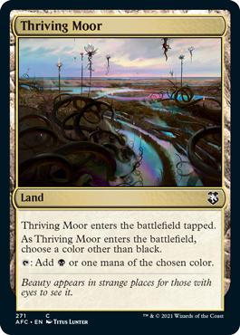 Thriving Moor - Adventures in the Forgotten Realms Commander