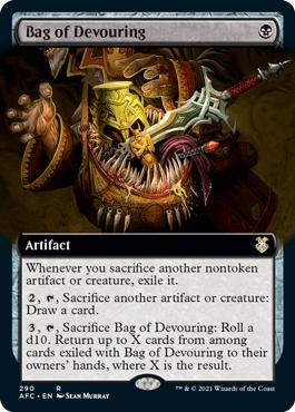 Bag of Devouring - Adventures in the Forgotten Realms Commander