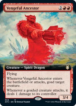 Vengeful Ancestor - Adventures in the Forgotten Realms Commander