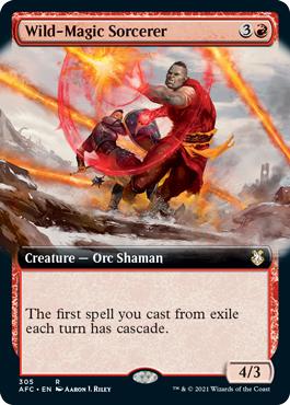 Wild-Magic Sorcerer - Adventures in the Forgotten Realms Commander