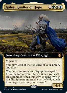 Galea, Kindler of Hope - Adventures in the Forgotten Realms Commander