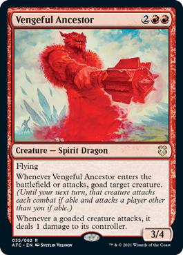 Vengeful Ancestor - Adventures in the Forgotten Realms Commander