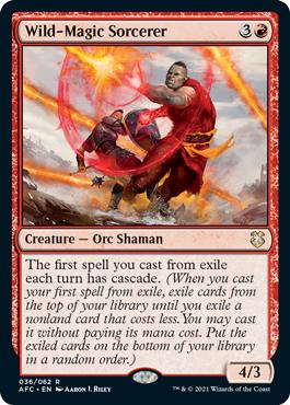 Wild-Magic Sorcerer - Adventures in the Forgotten Realms Commander