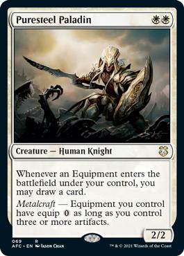 Puresteel Paladin - Adventures in the Forgotten Realms Commander