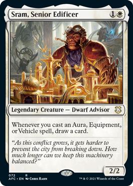 Sram, Senior Edificer - Adventures in the Forgotten Realms Commander