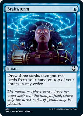 Brainstorm - Adventures in the Forgotten Realms Commander