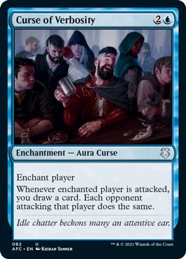 Curse of Verbosity - Adventures in the Forgotten Realms Commander