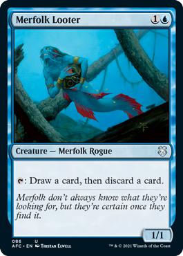 Merfolk Looter - Adventures in the Forgotten Realms Commander