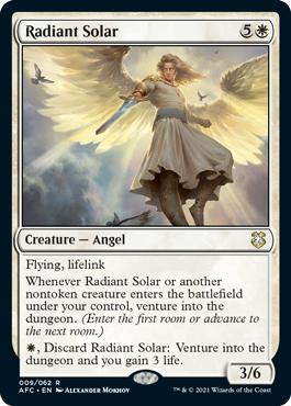 Radiant Solar - Adventures in the Forgotten Realms Commander