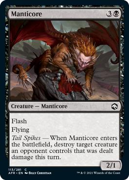 Manticore - Adventures in the Forgotten Realms
