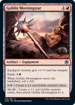 Goblin Morningstar - Adventures in the Forgotten Realms