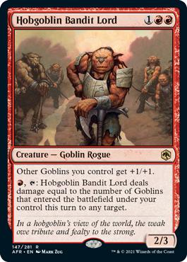 Hobgoblin Bandit Lord - Adventures in the Forgotten Realms