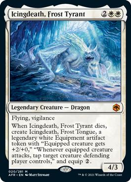 Icingdeath, Frost Tyrant - Adventures in the Forgotten Realms