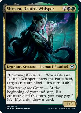 Shessra, Death's Whisper - Adventures in the Forgotten Realms