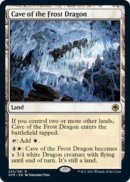 Cave of the Frost Dragon - Adventures in the Forgotten Realms