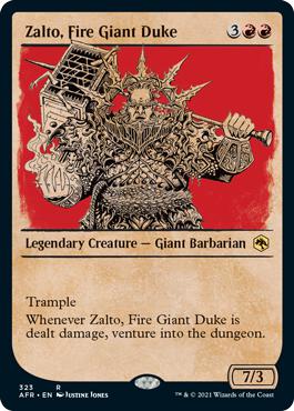 Zalto, Fire Giant Duke - Adventures in the Forgotten Realms