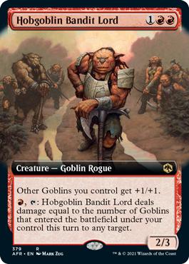 Hobgoblin Bandit Lord - Adventures in the Forgotten Realms