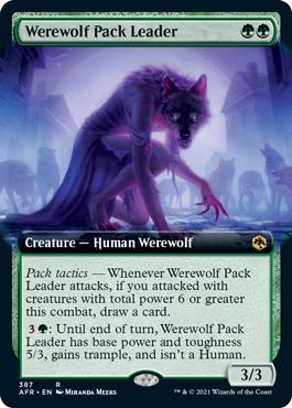 Werewolf Pack Leader - Adventures in the Forgotten Realms