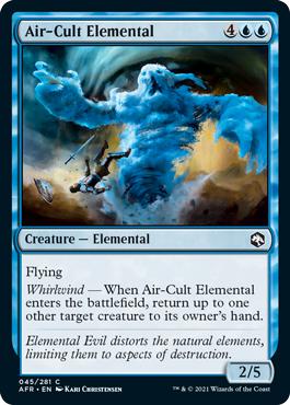 Air-Cult Elemental - Adventures in the Forgotten Realms