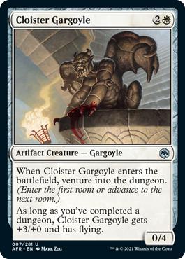 Cloister Gargoyle - Adventures in the Forgotten Realms