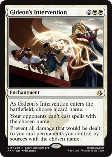 Gideon's Intervention - Amonkhet