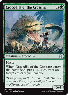 Crocodile of the Crossing - Amonkhet