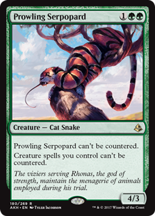 Prowling Serpopard - Amonkhet