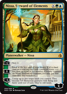 Nissa, Steward of Elements - Amonkhet